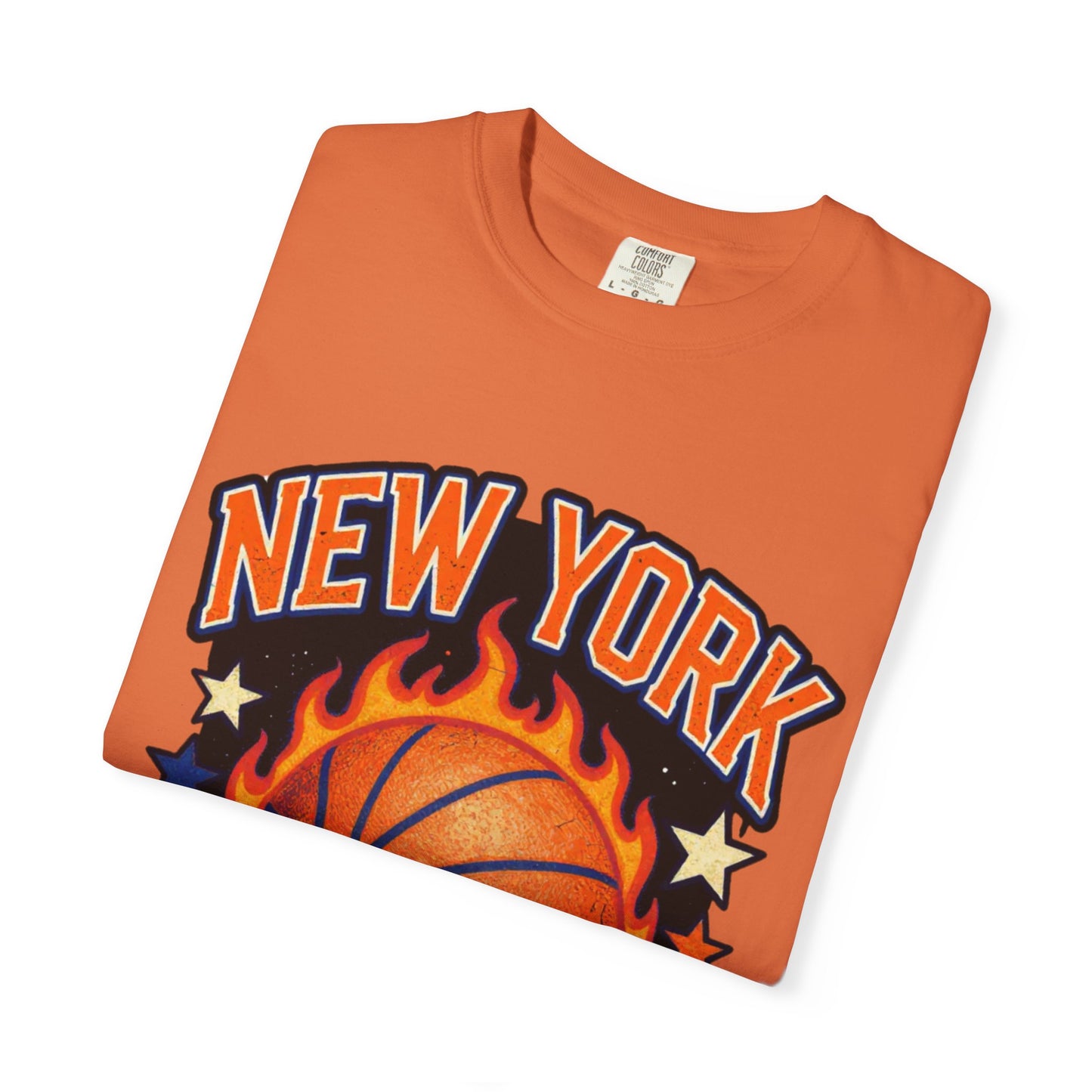 New York Basketball Flame Tee
