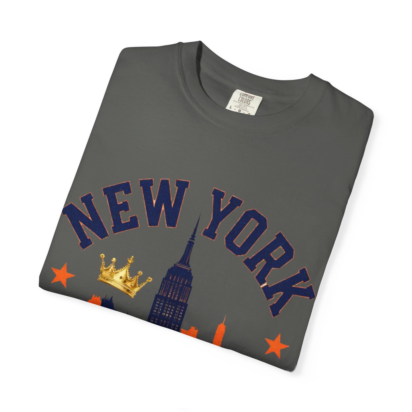 New York Basketball Club T-Shirt — Skyline, Crown & Team Graphic