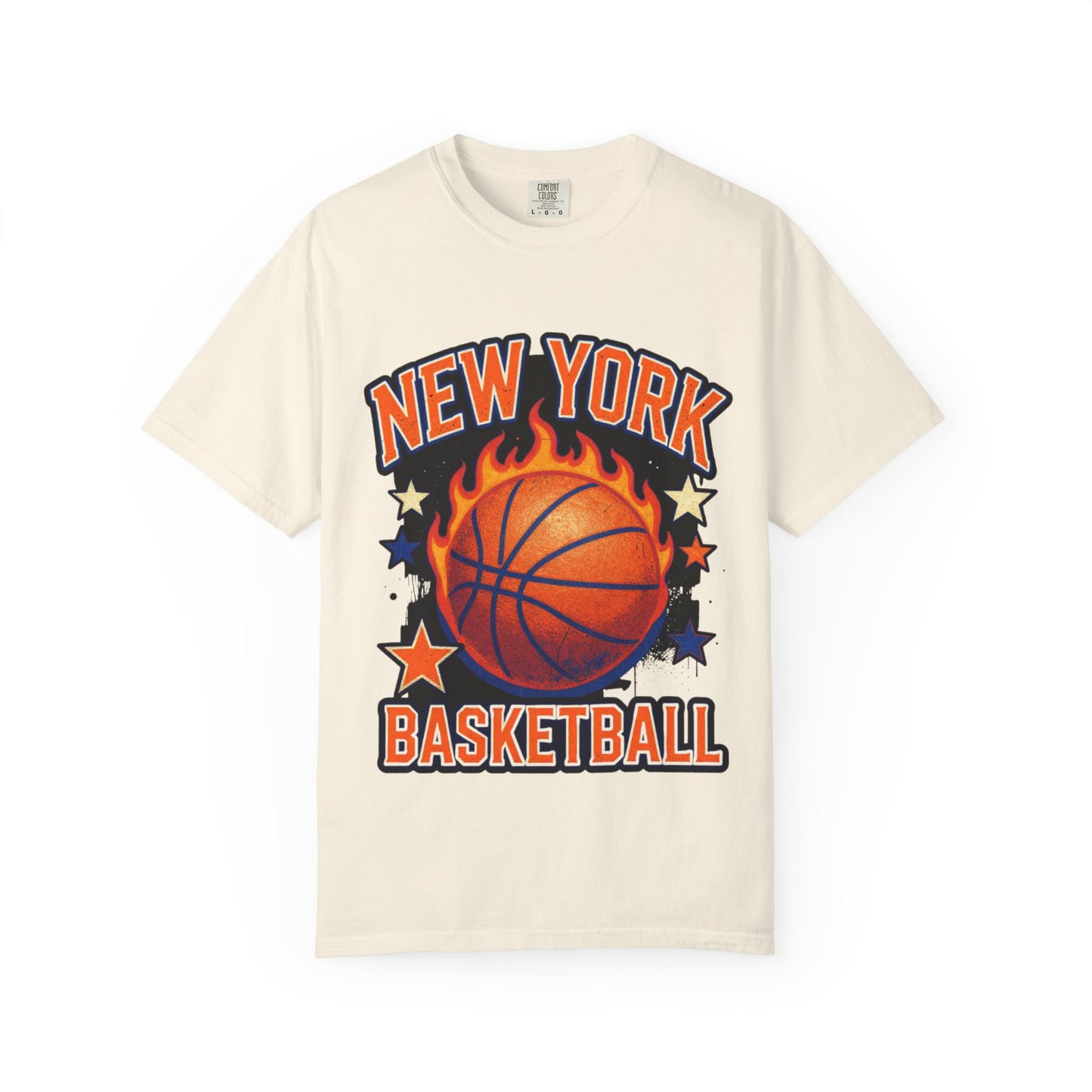 New York Basketball Flame Tee