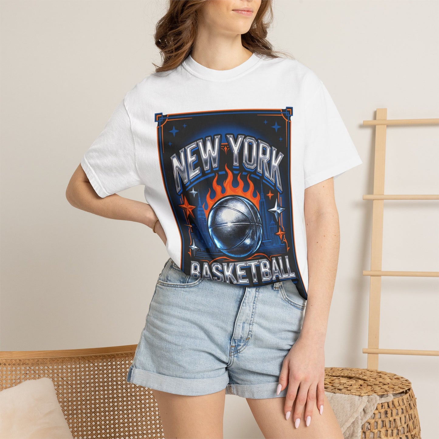 New York Basketball Graphic T-Shirt