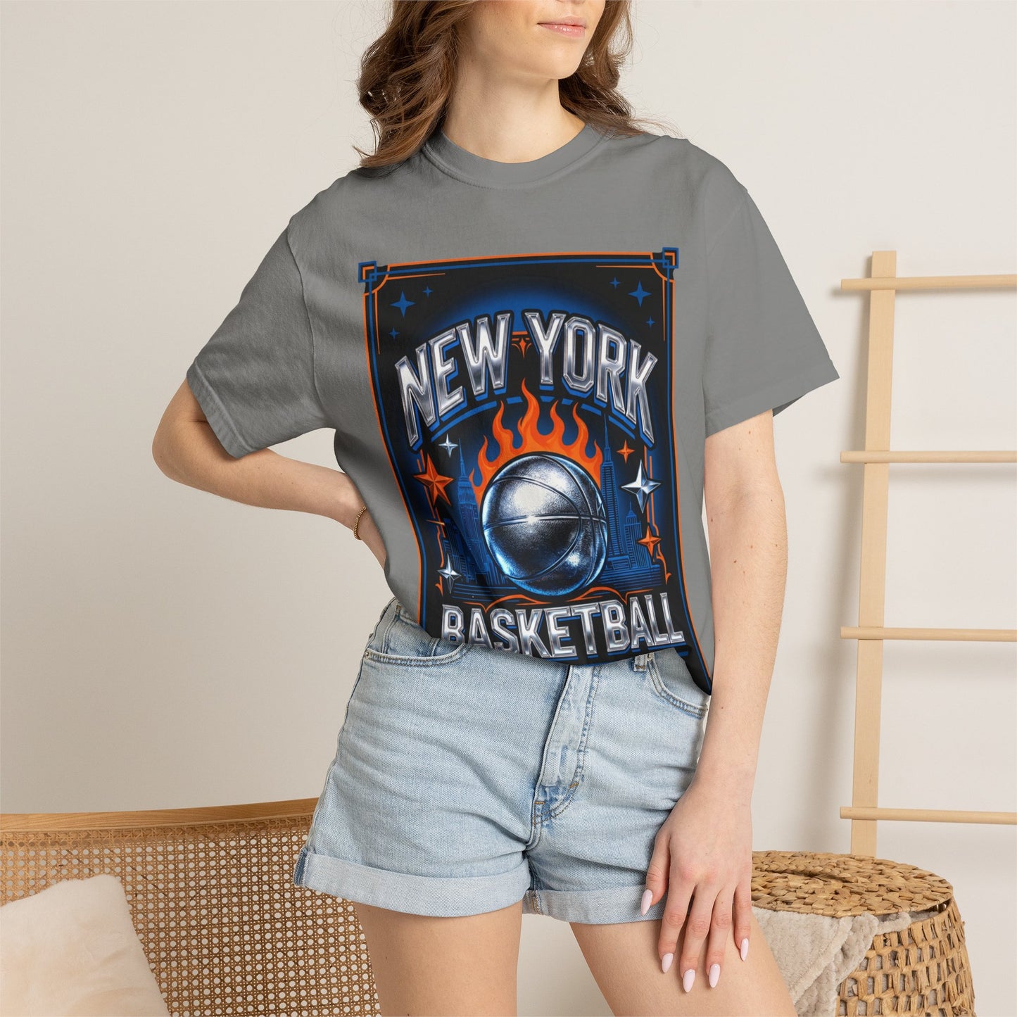 New York Basketball Graphic T-Shirt