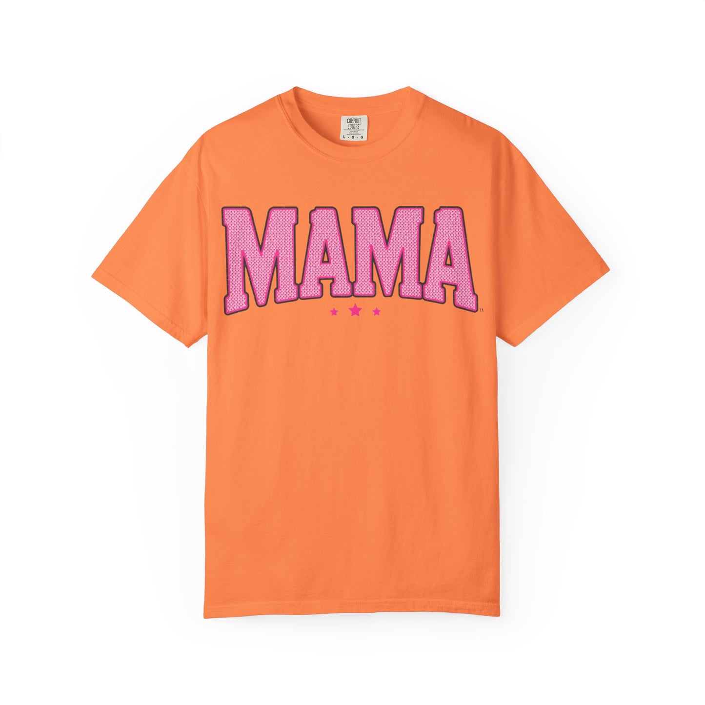 Mama Graphic T-Shirt — Retro Pink Lettering