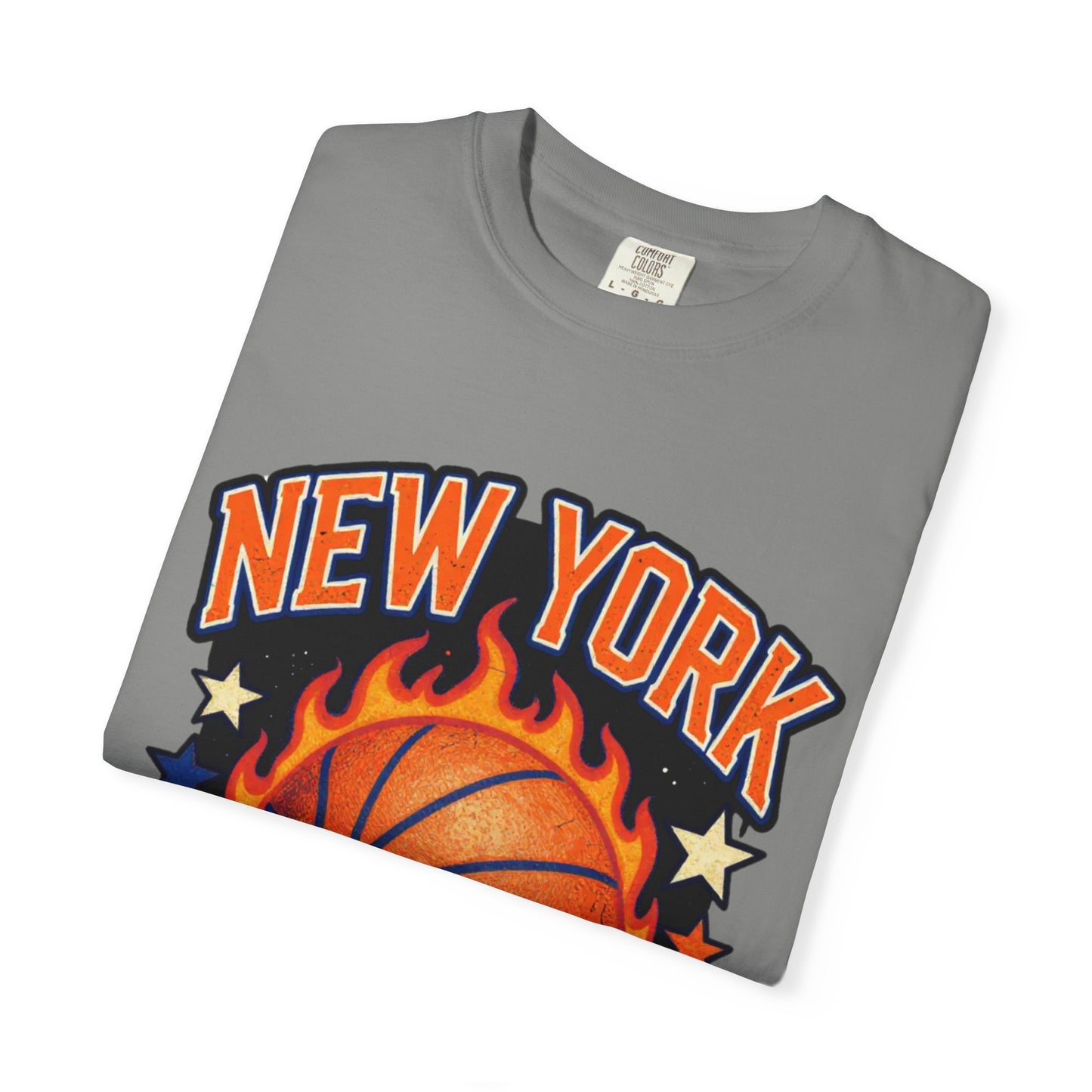 New York Basketball Flame Tee