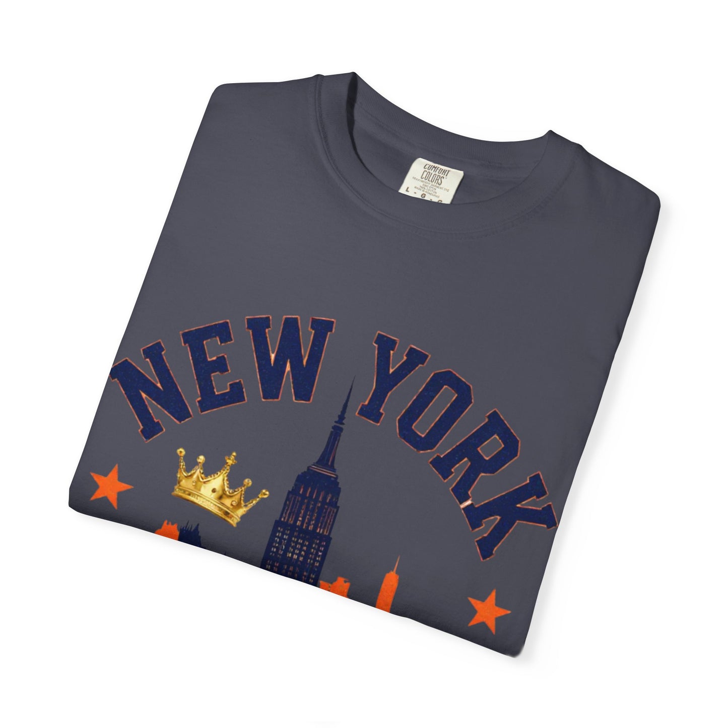 New York Basketball Club T-Shirt — Skyline, Crown & Team Graphic