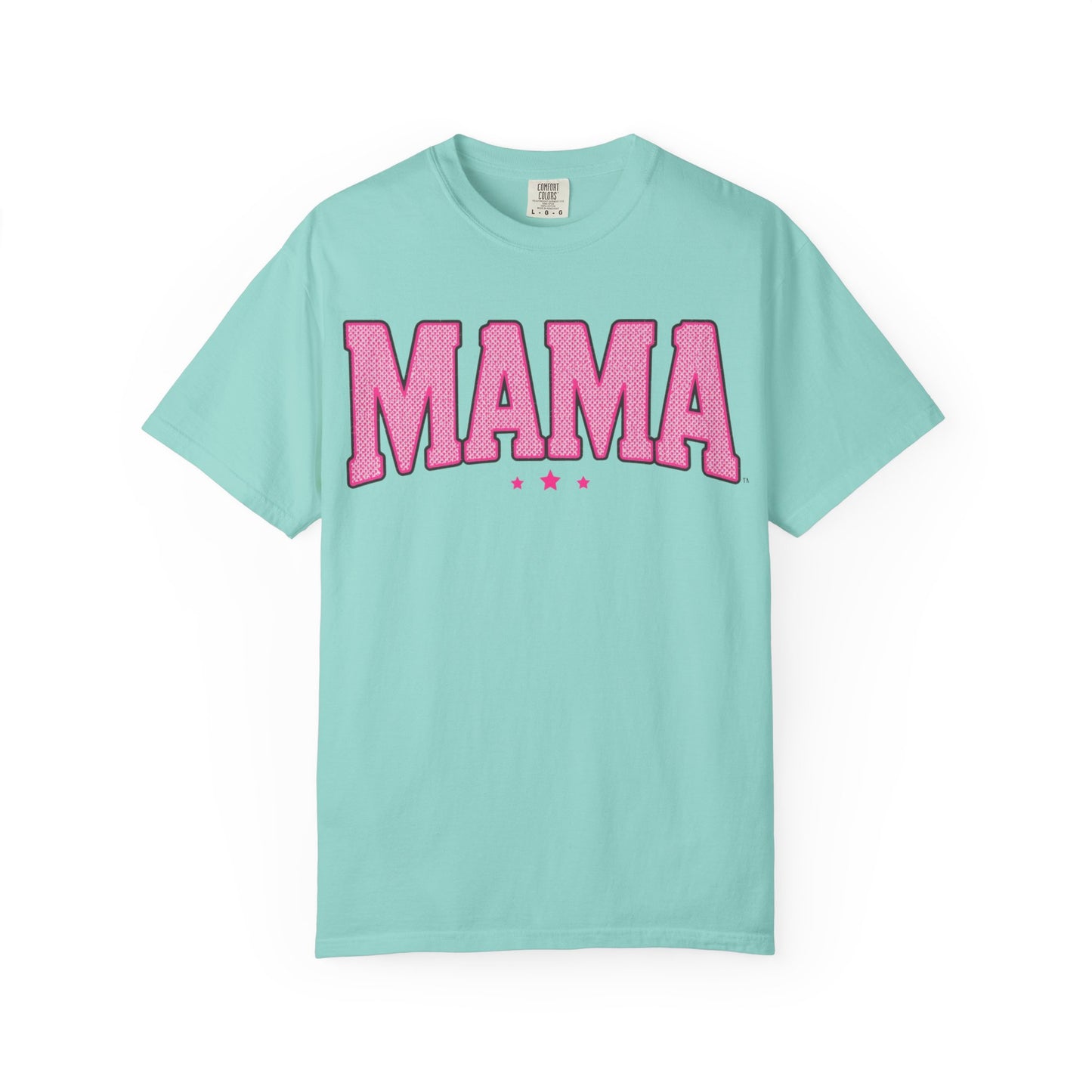 Mama Graphic T-Shirt — Retro Pink Lettering