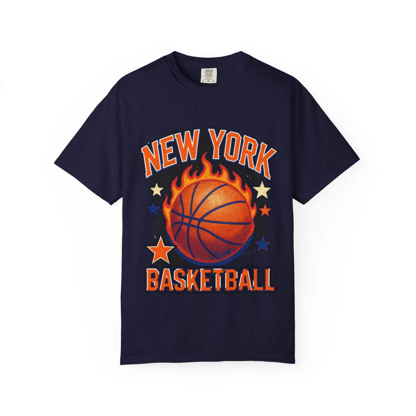 New York Basketball Flame Tee