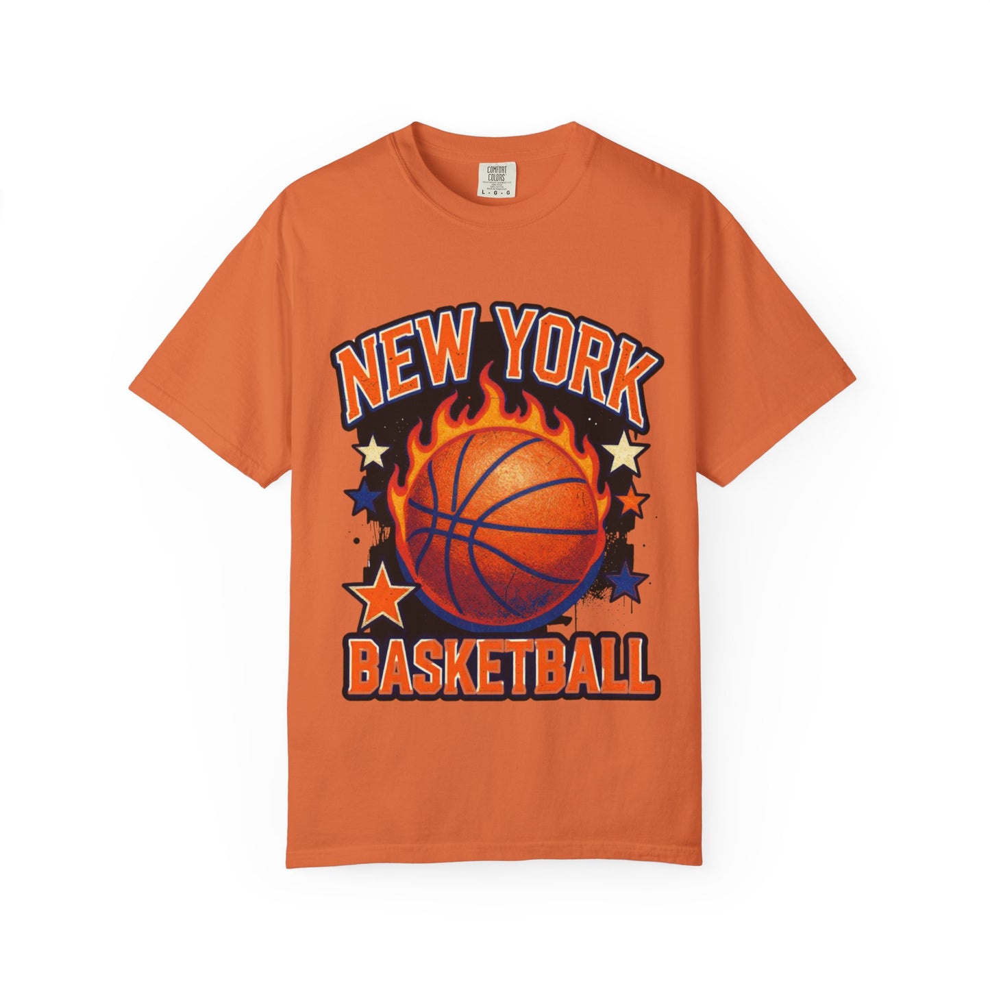New York Basketball Flame Tee