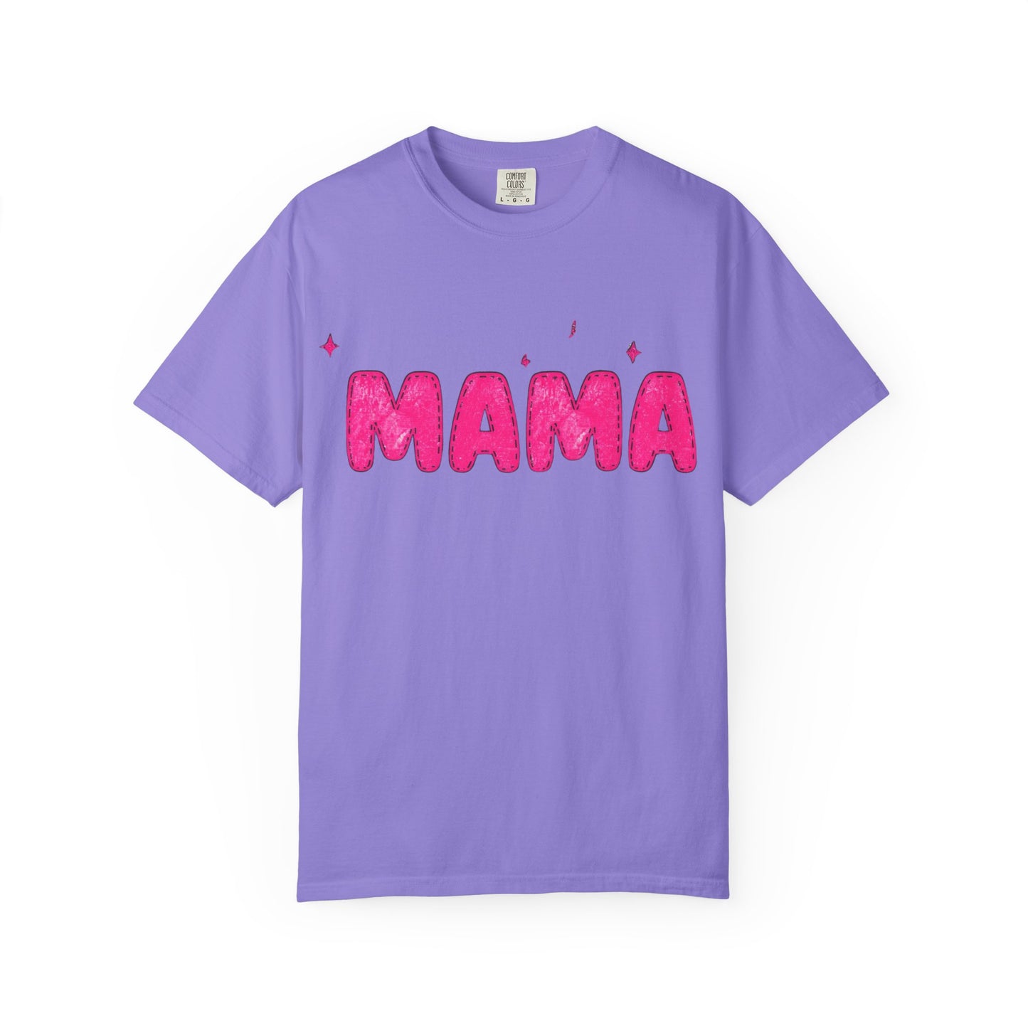 Mama Glitter Puff Graphic Tee