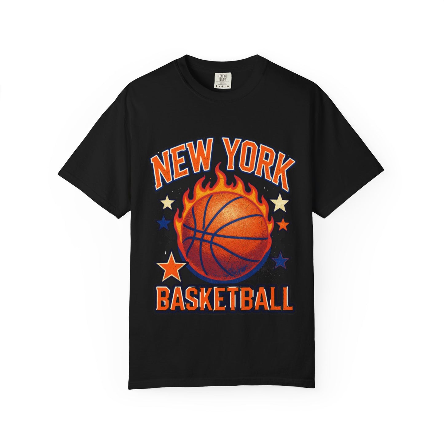 New York Basketball Flame Tee