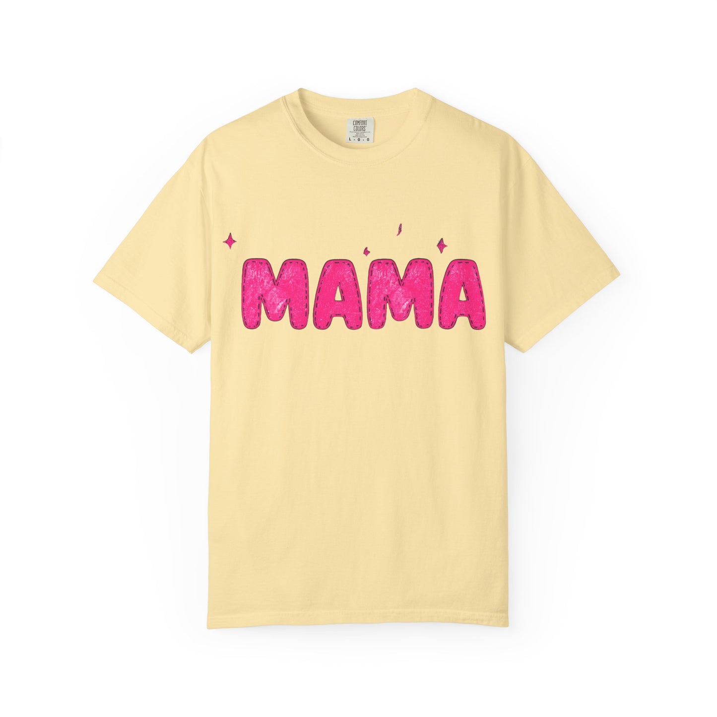 Mama Glitter Puff Graphic Tee