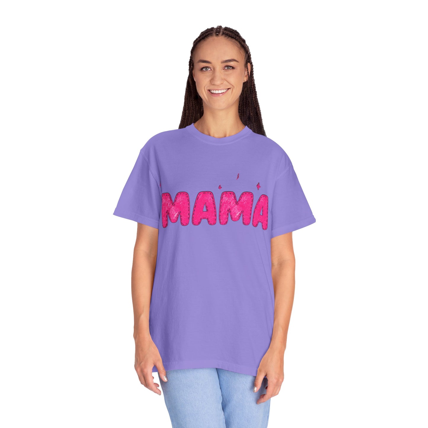 Mama Glitter Puff Graphic Tee