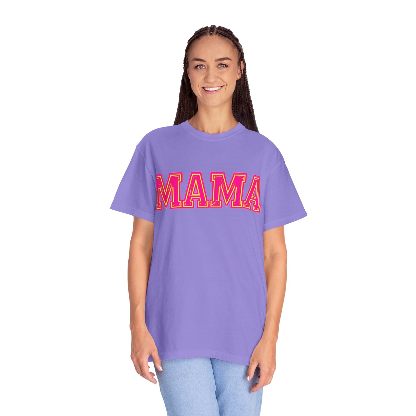 Retro Varsity Mama Graphic T-Shirt