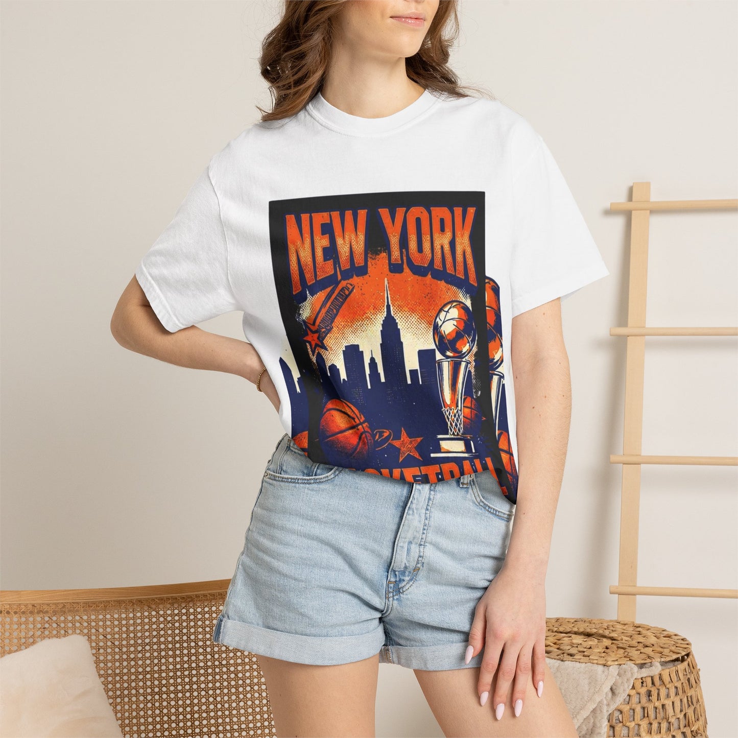 New York Basketball Graphic T-Shirt