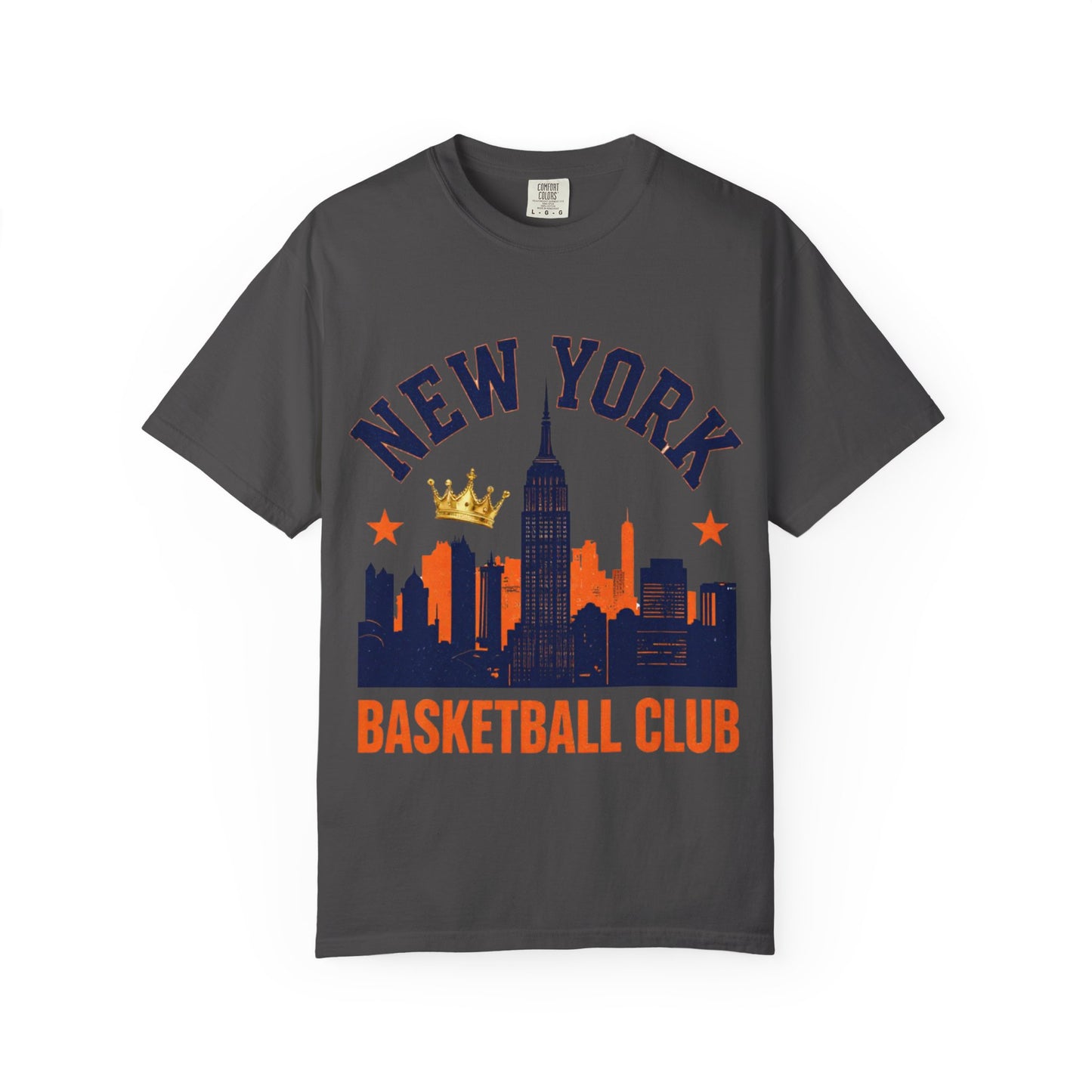 New York Basketball Club T-Shirt — Skyline, Crown & Team Graphic