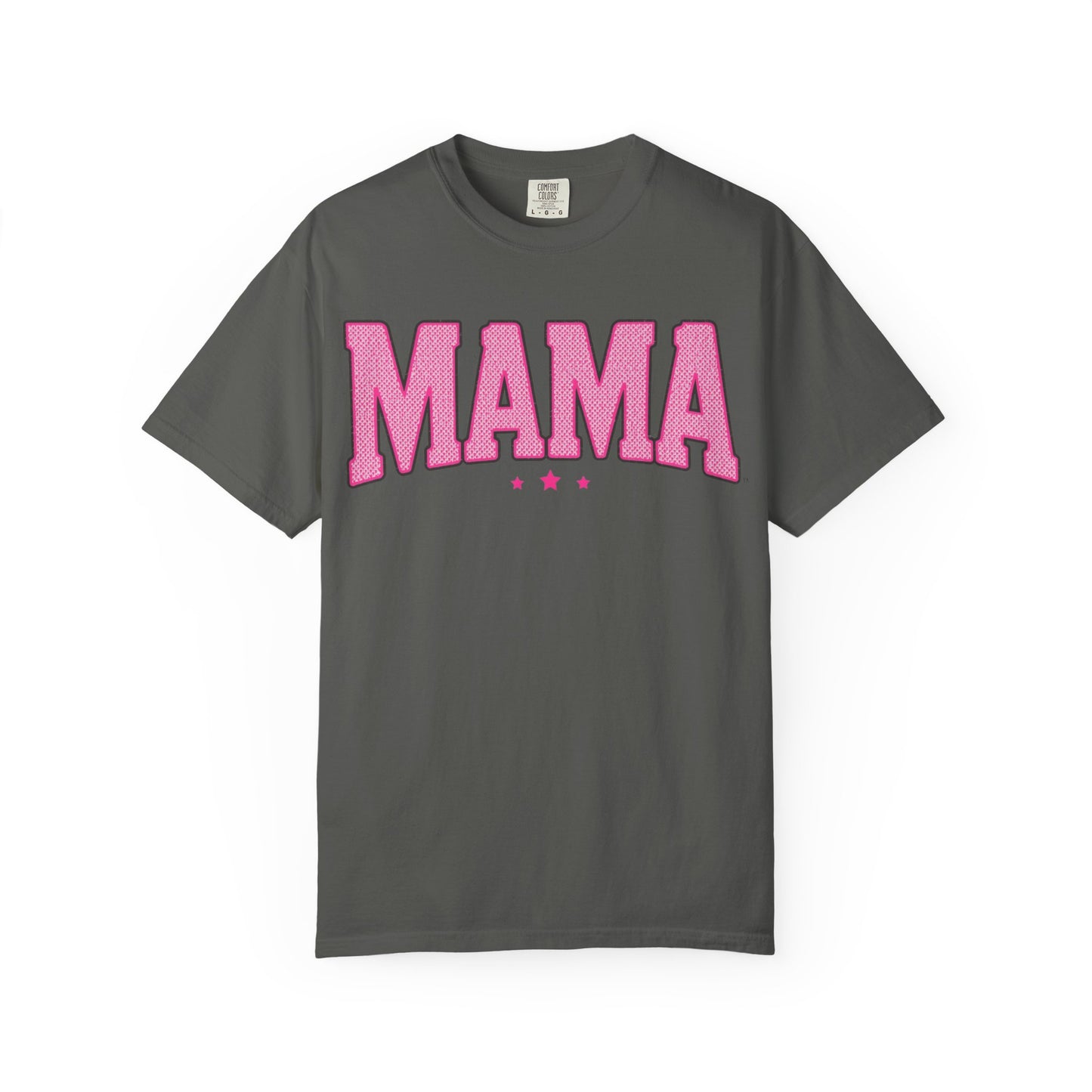 Mama Graphic T-Shirt — Retro Pink Lettering