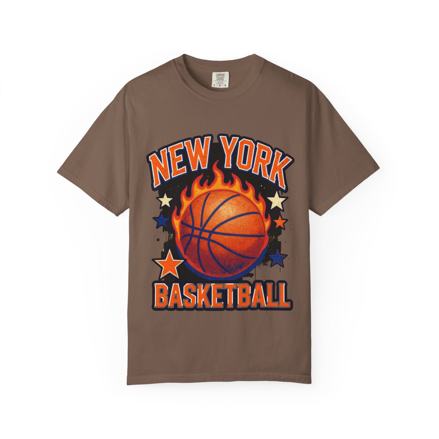New York Basketball Flame Tee