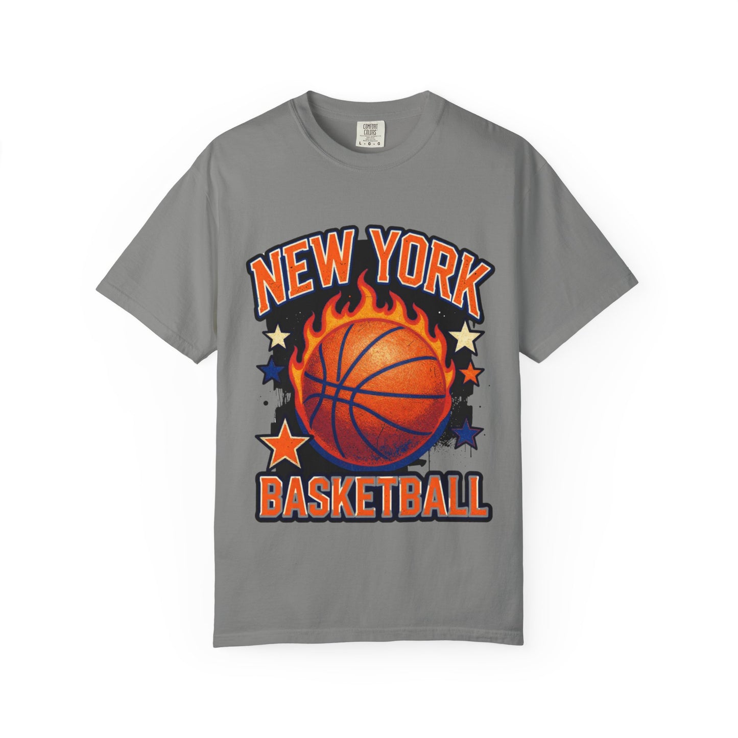 New York Basketball Flame Tee
