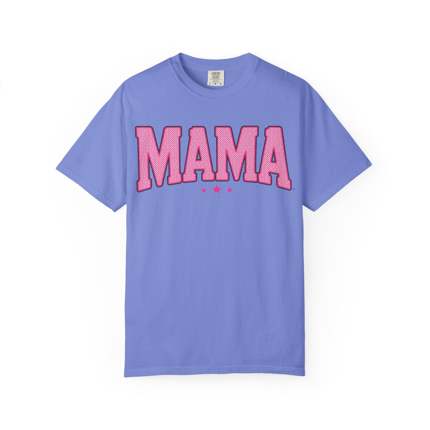 Mama Graphic T-Shirt — Retro Pink Lettering