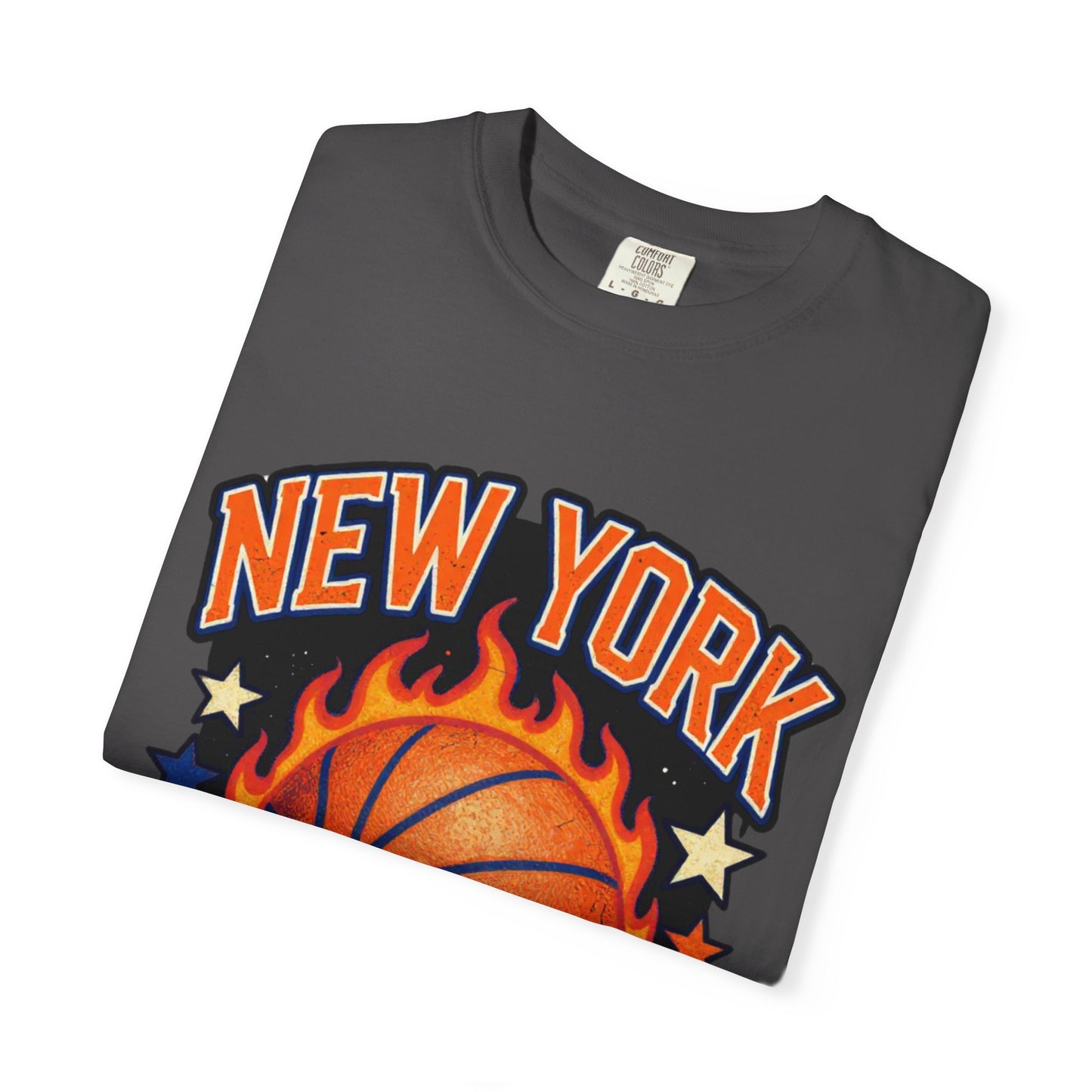 New York Basketball Flame Tee