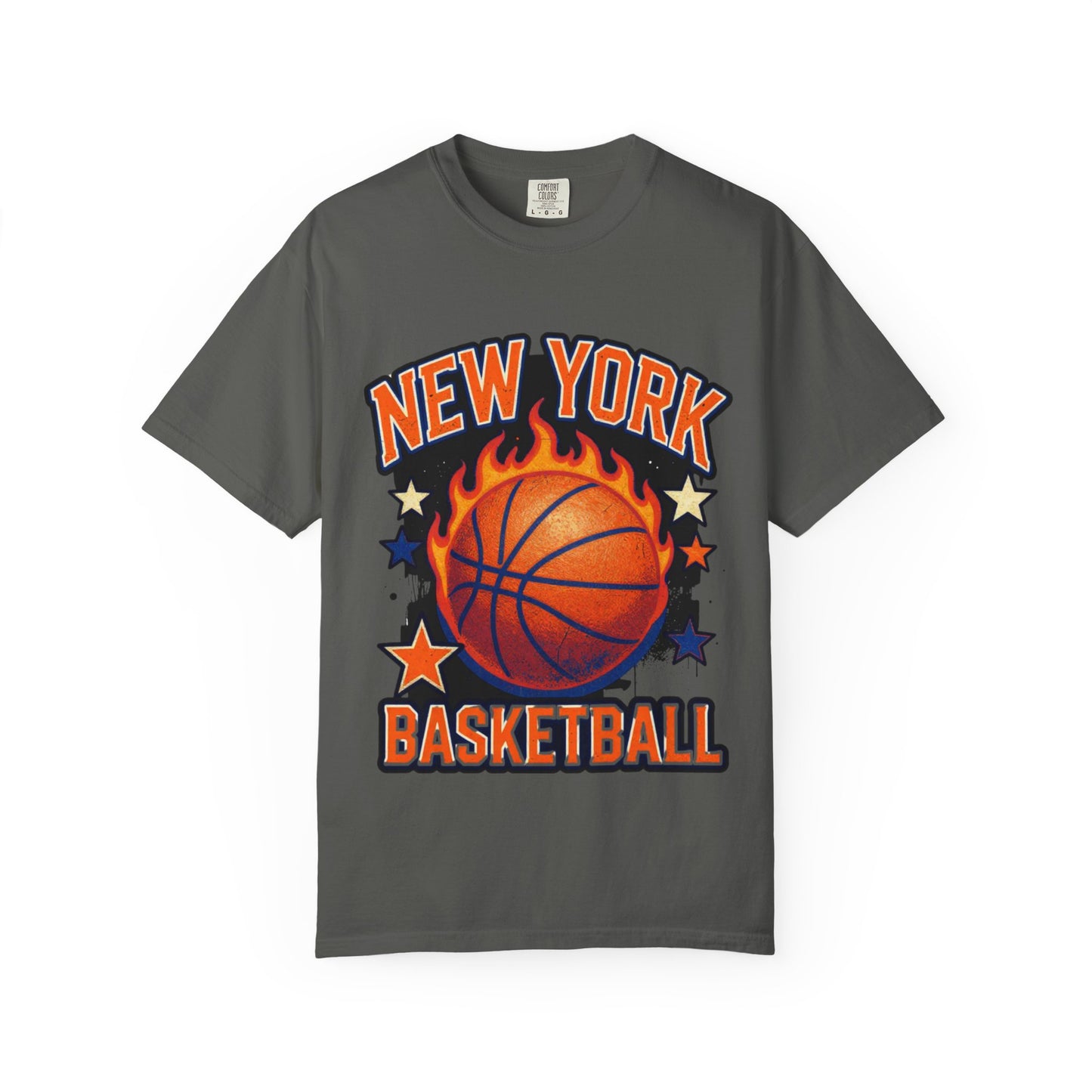 New York Basketball Flame Tee