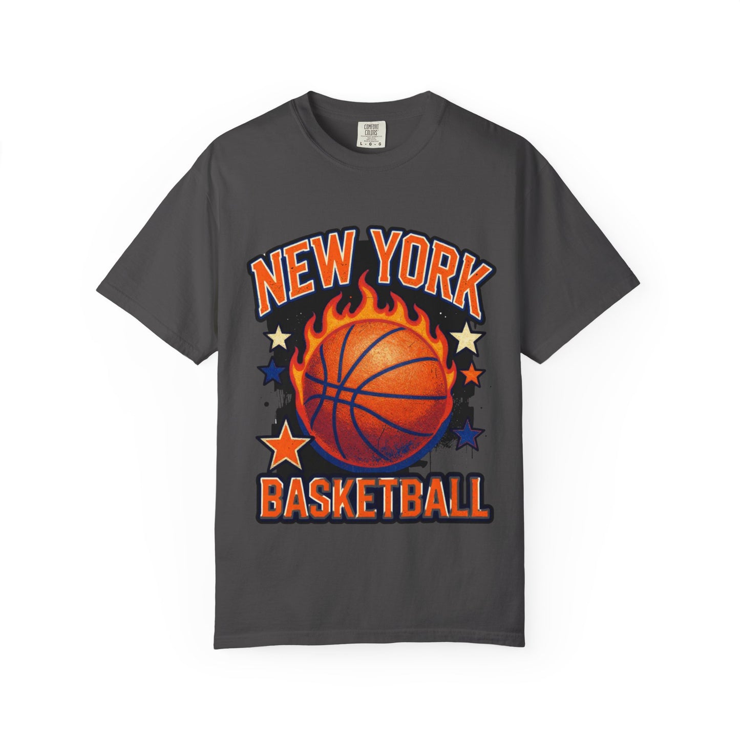 New York Basketball Flame Tee