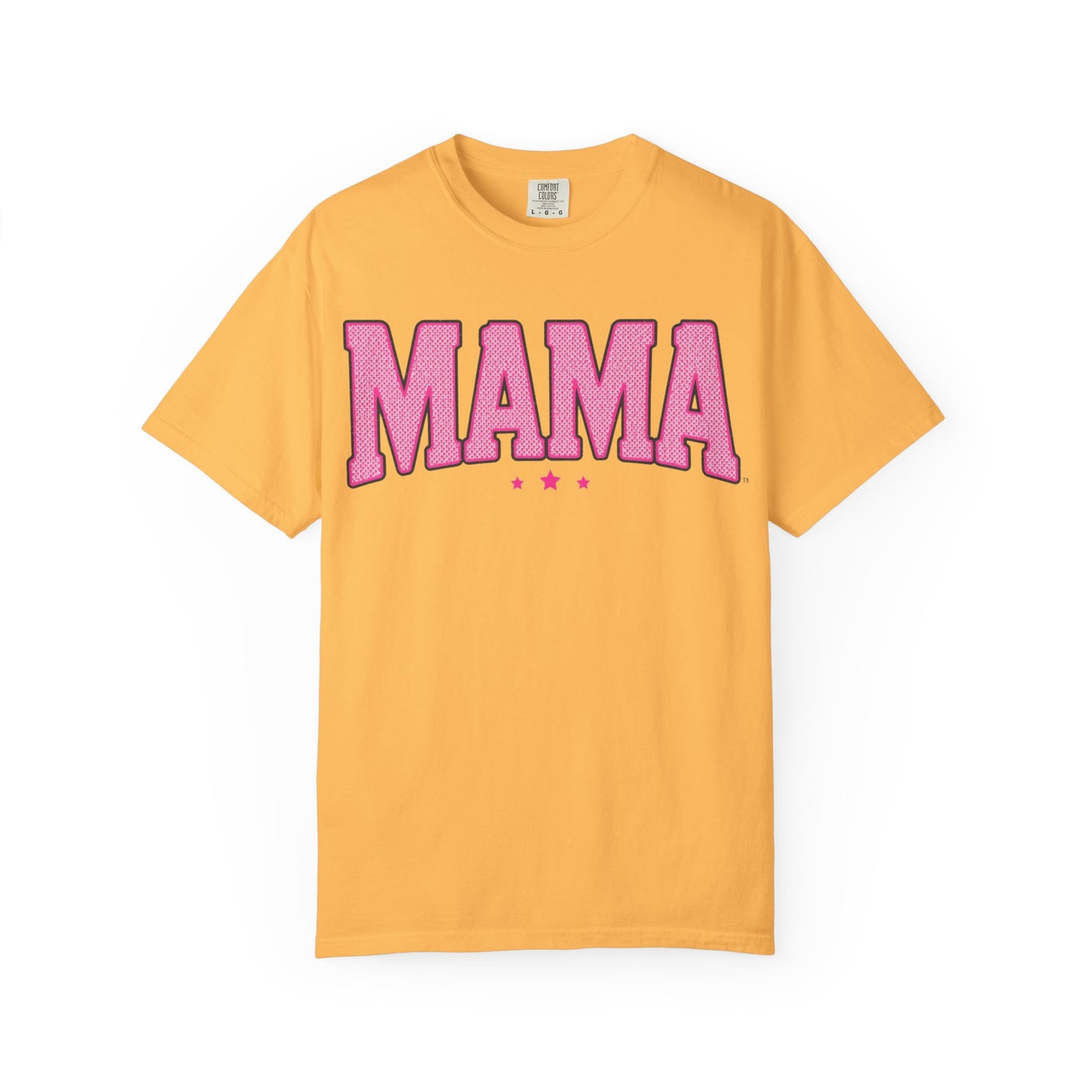 Mama Graphic T-Shirt — Retro Pink Lettering