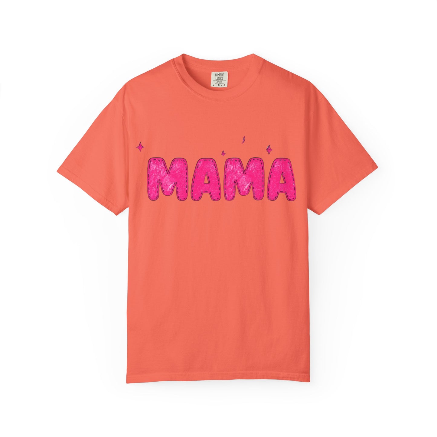 Mama Glitter Puff Graphic Tee
