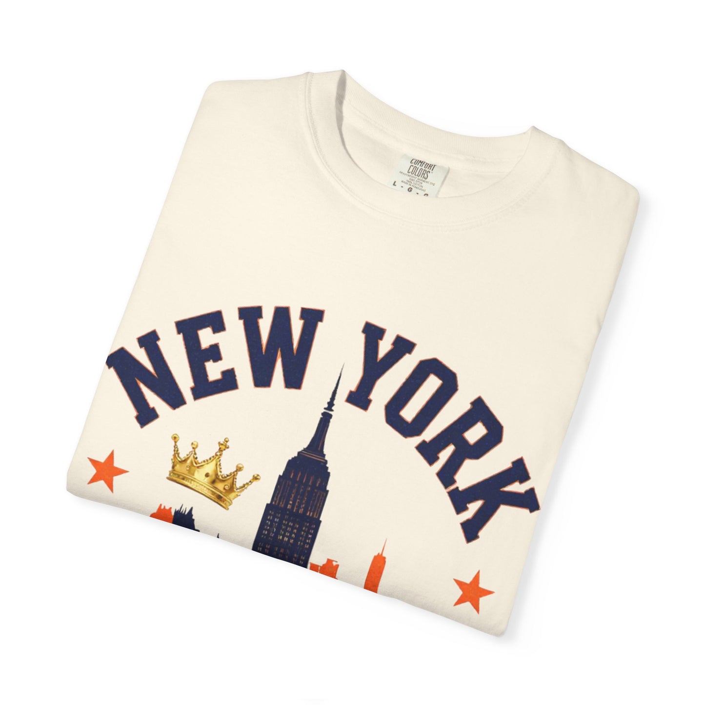 New York Basketball Club T-Shirt — Skyline, Crown & Team Graphic