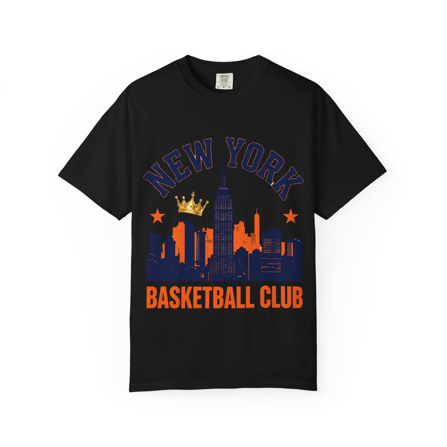 New York Basketball Club T-Shirt — Skyline, Crown & Team Graphic