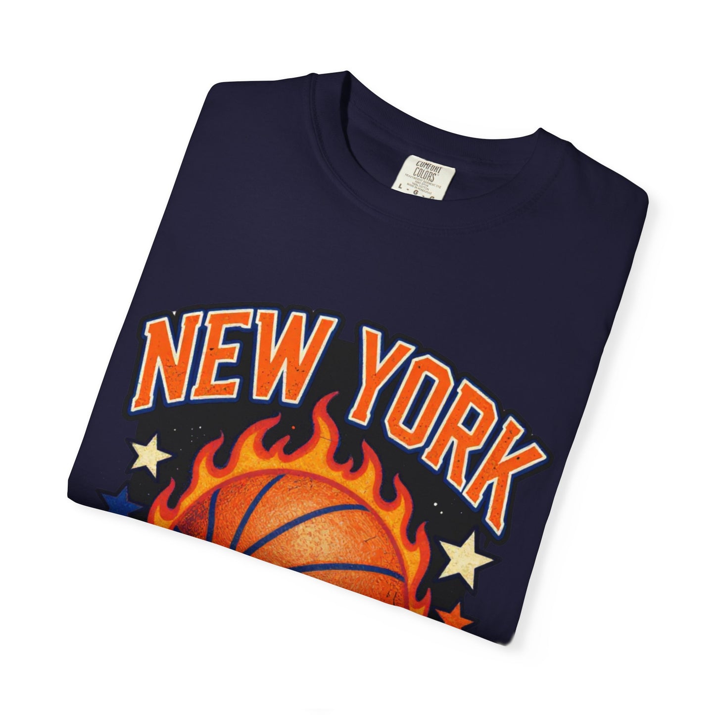 New York Basketball Flame Tee