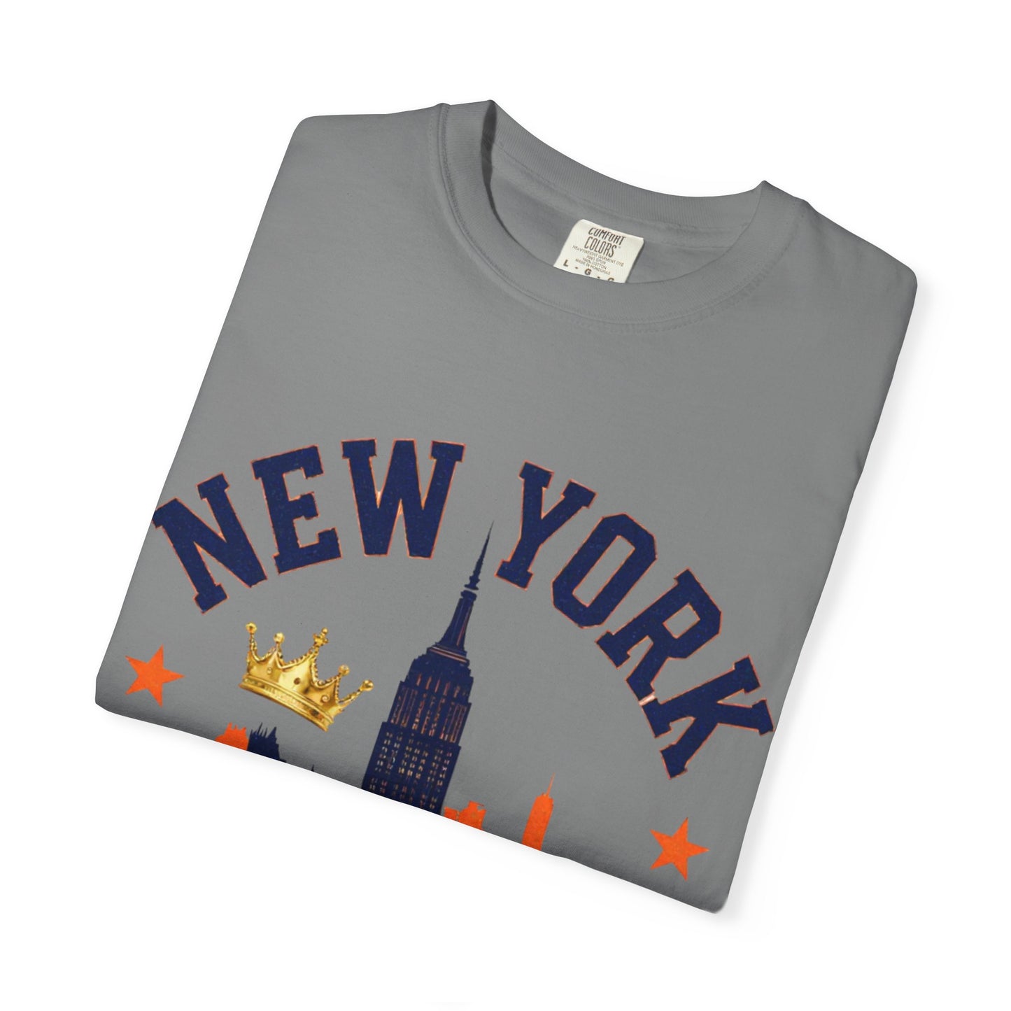 New York Basketball Club T-Shirt — Skyline, Crown & Team Graphic