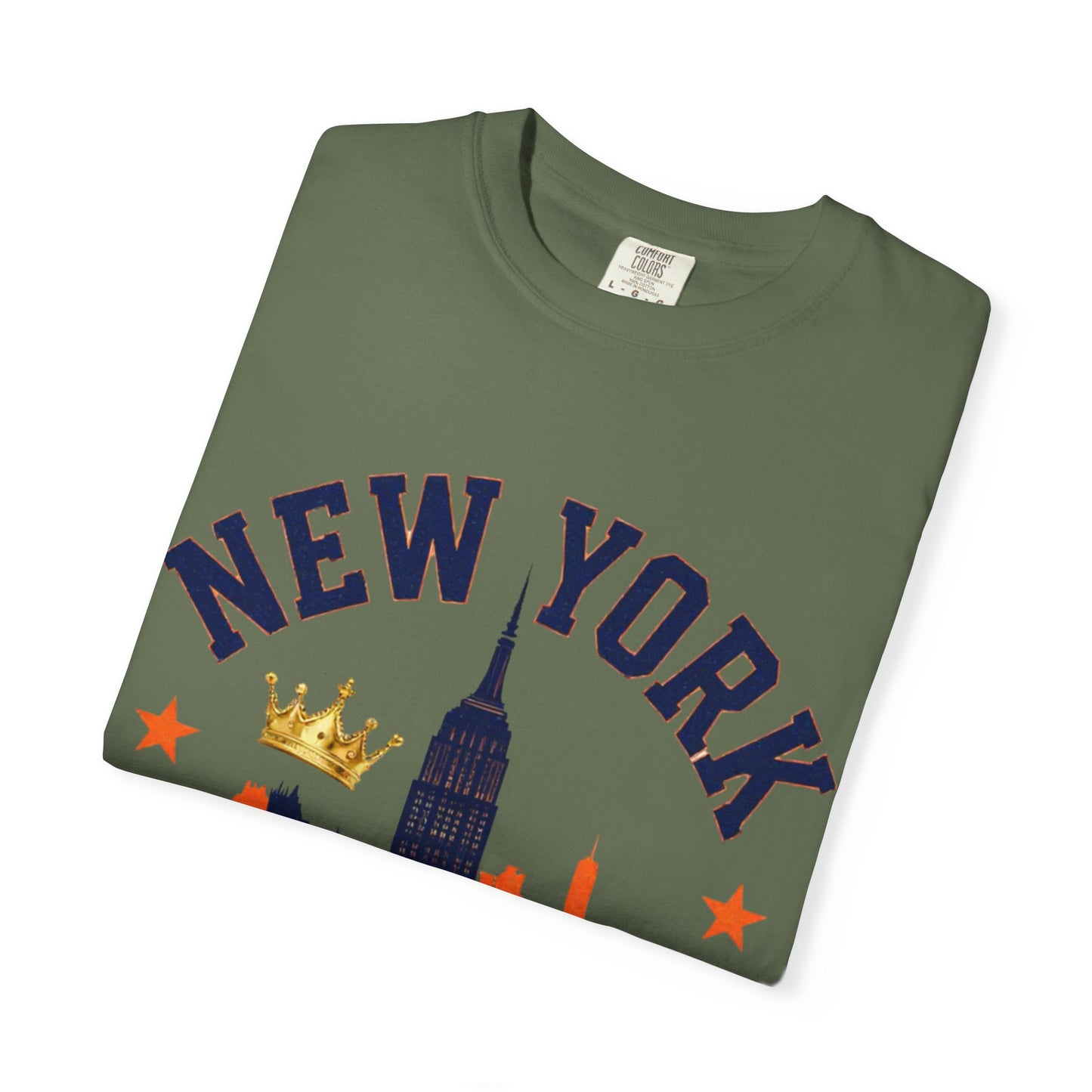 New York Basketball Club T-Shirt — Skyline, Crown & Team Graphic