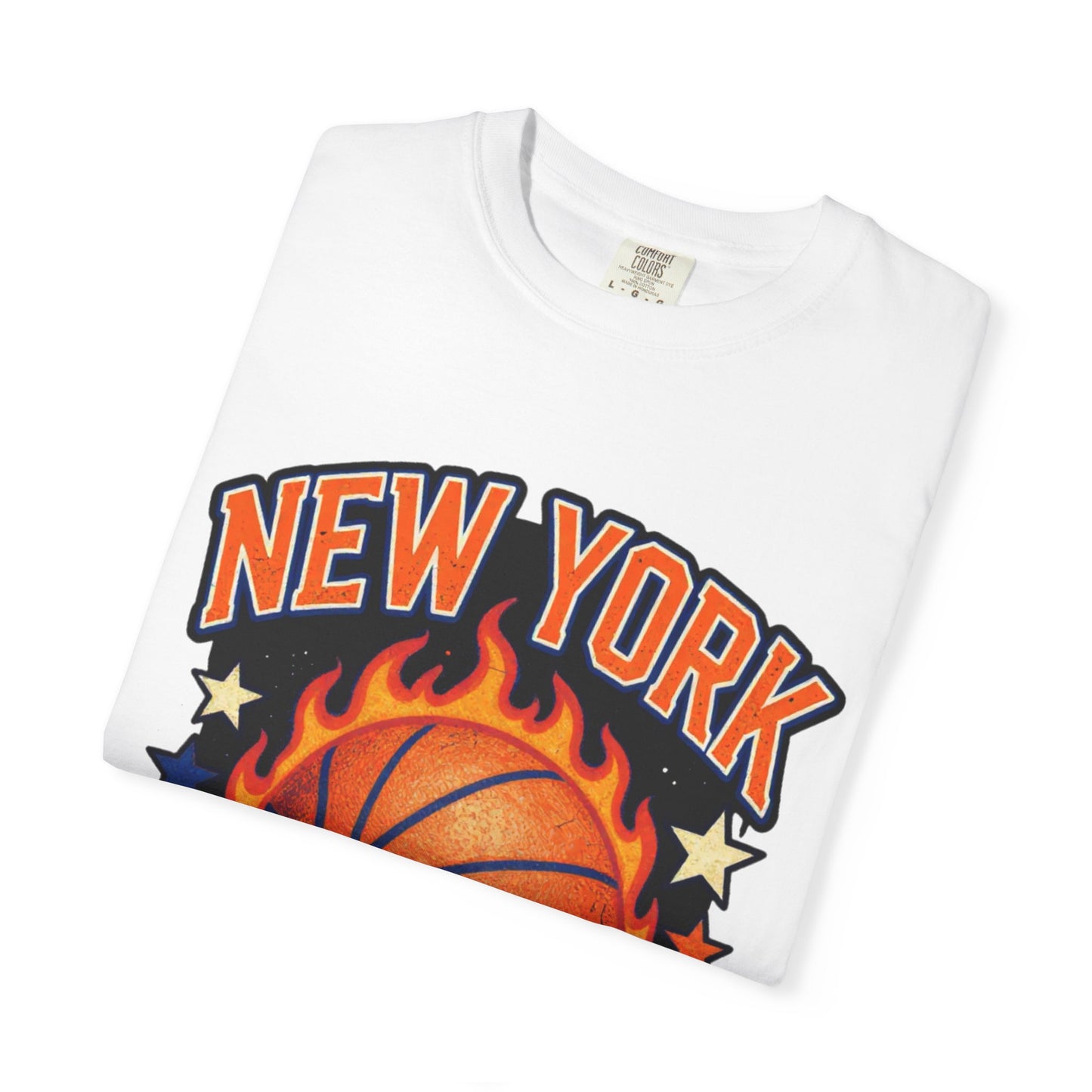 New York Basketball Flame Tee