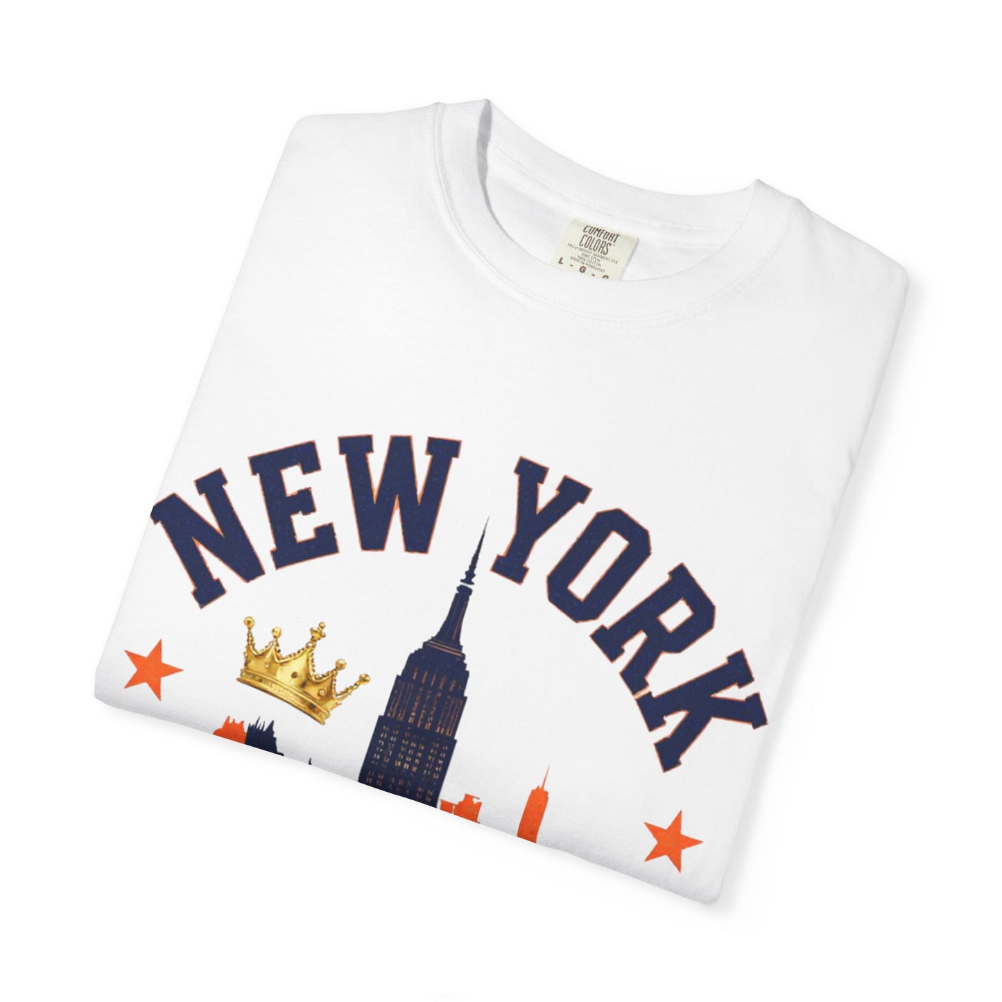 New York Basketball Club T-Shirt — Skyline, Crown & Team Graphic