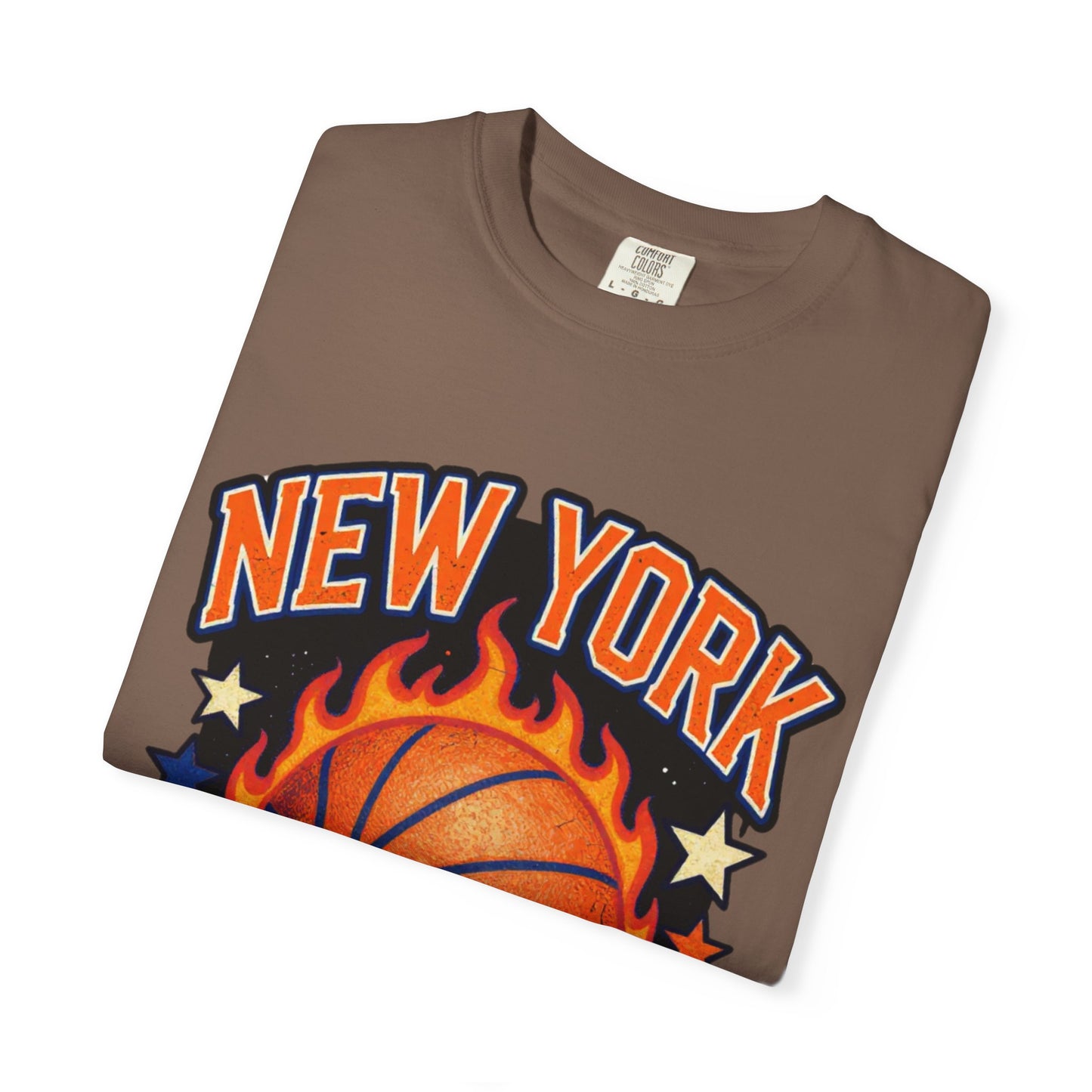 New York Basketball Flame Tee