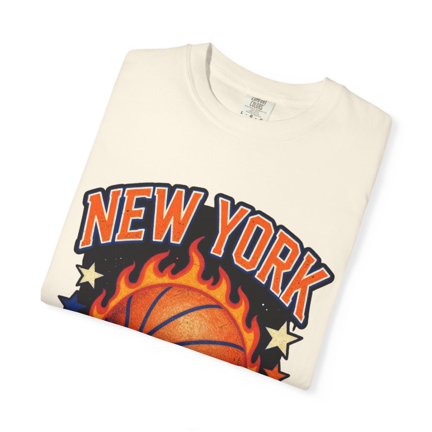 New York Basketball Flame Tee