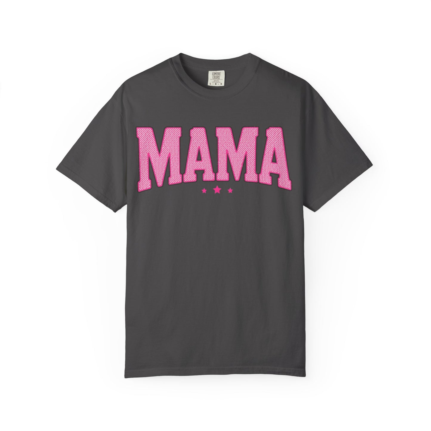 Mama Graphic T-Shirt — Retro Pink Lettering