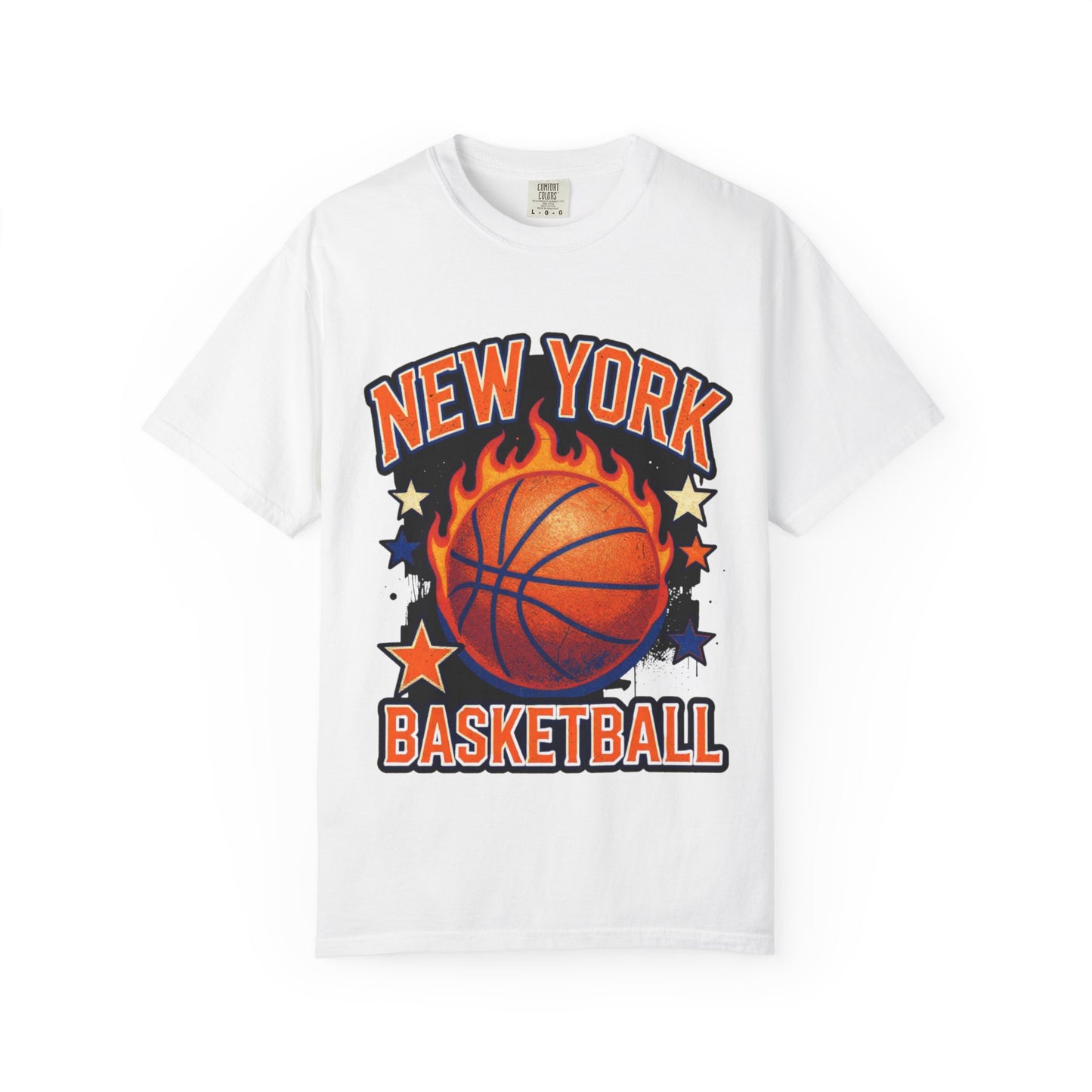 New York Basketball Flame Tee