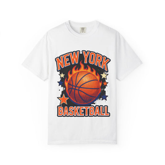 New York Basketball Flame Tee