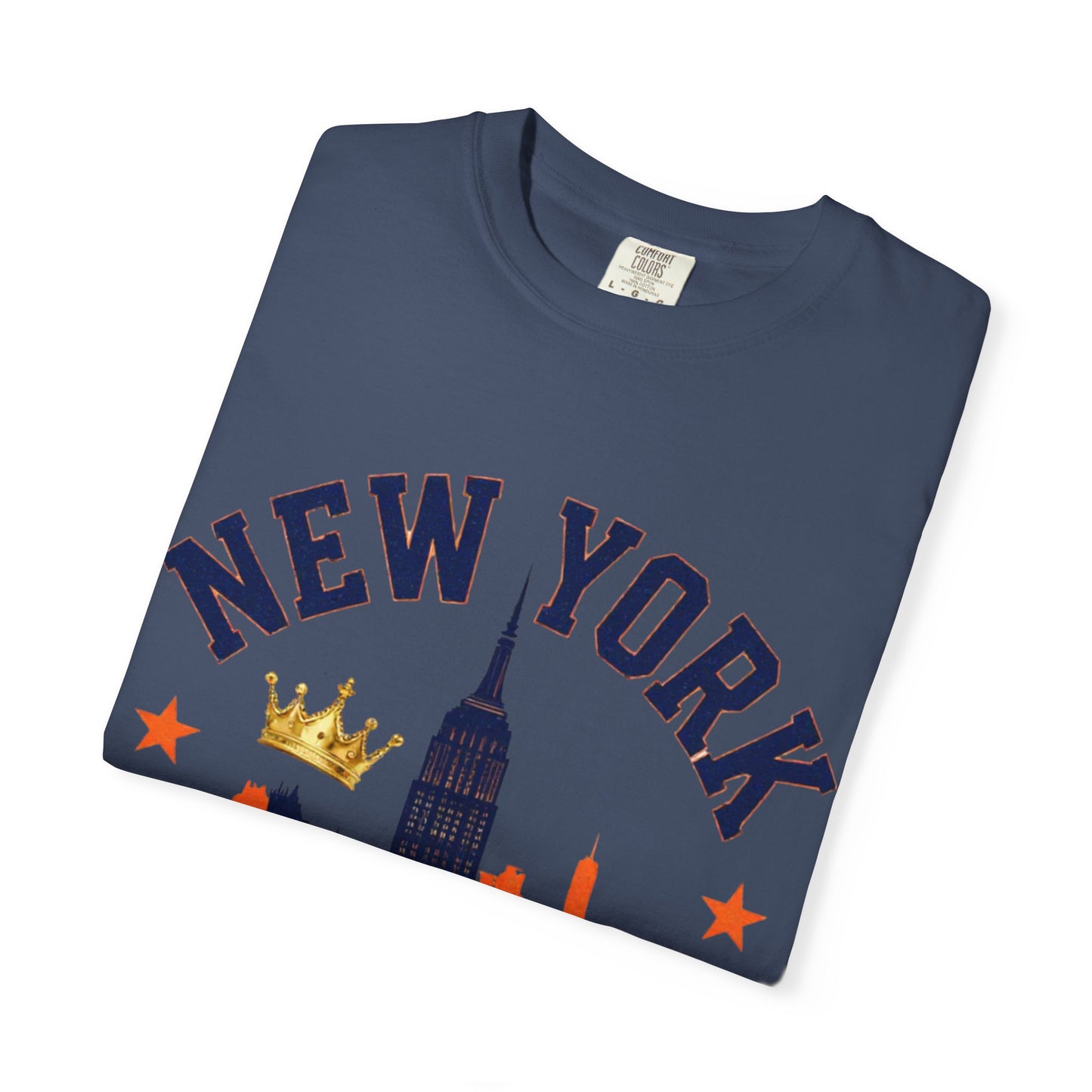 New York Basketball Club T-Shirt — Skyline, Crown & Team Graphic