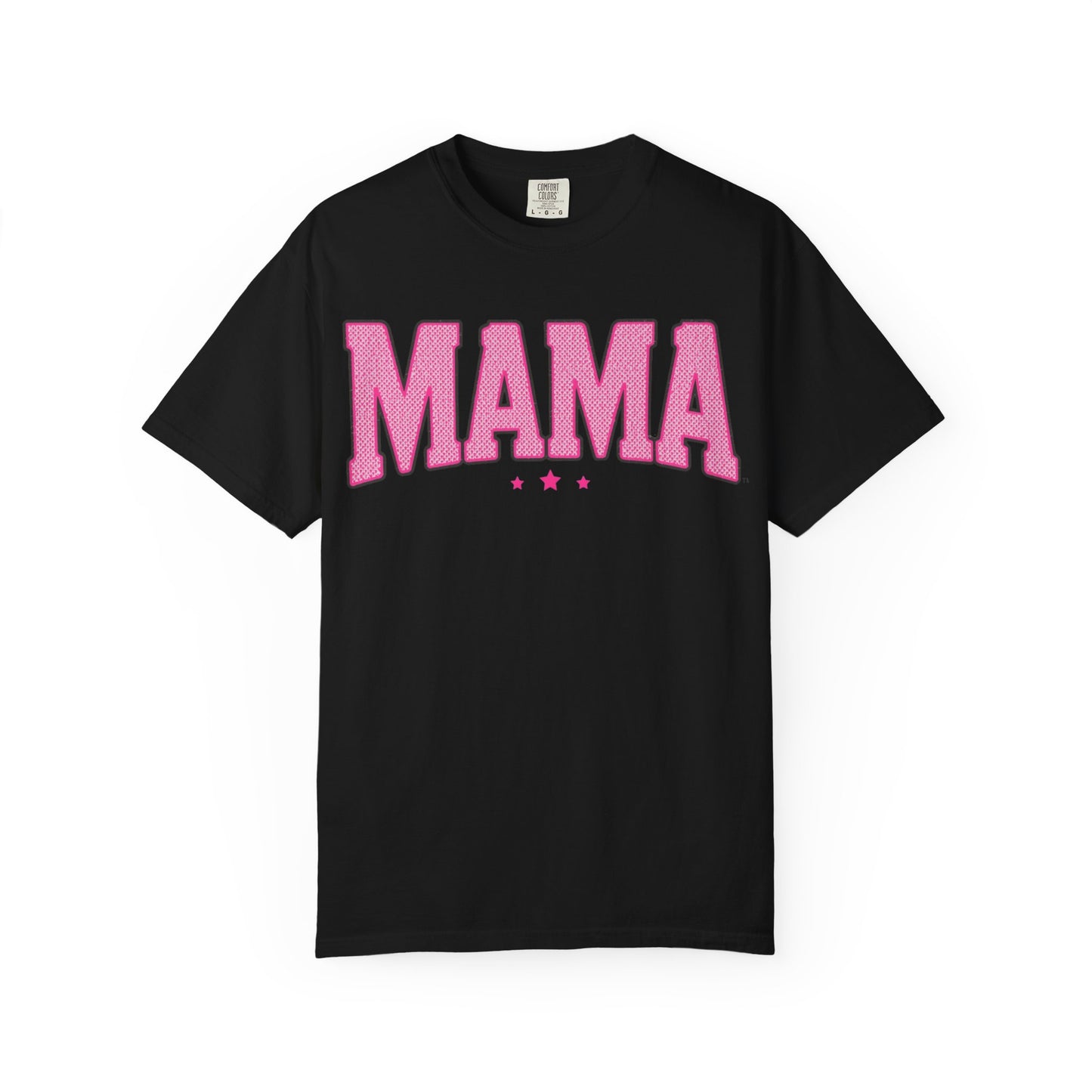Mama Graphic T-Shirt — Retro Pink Lettering