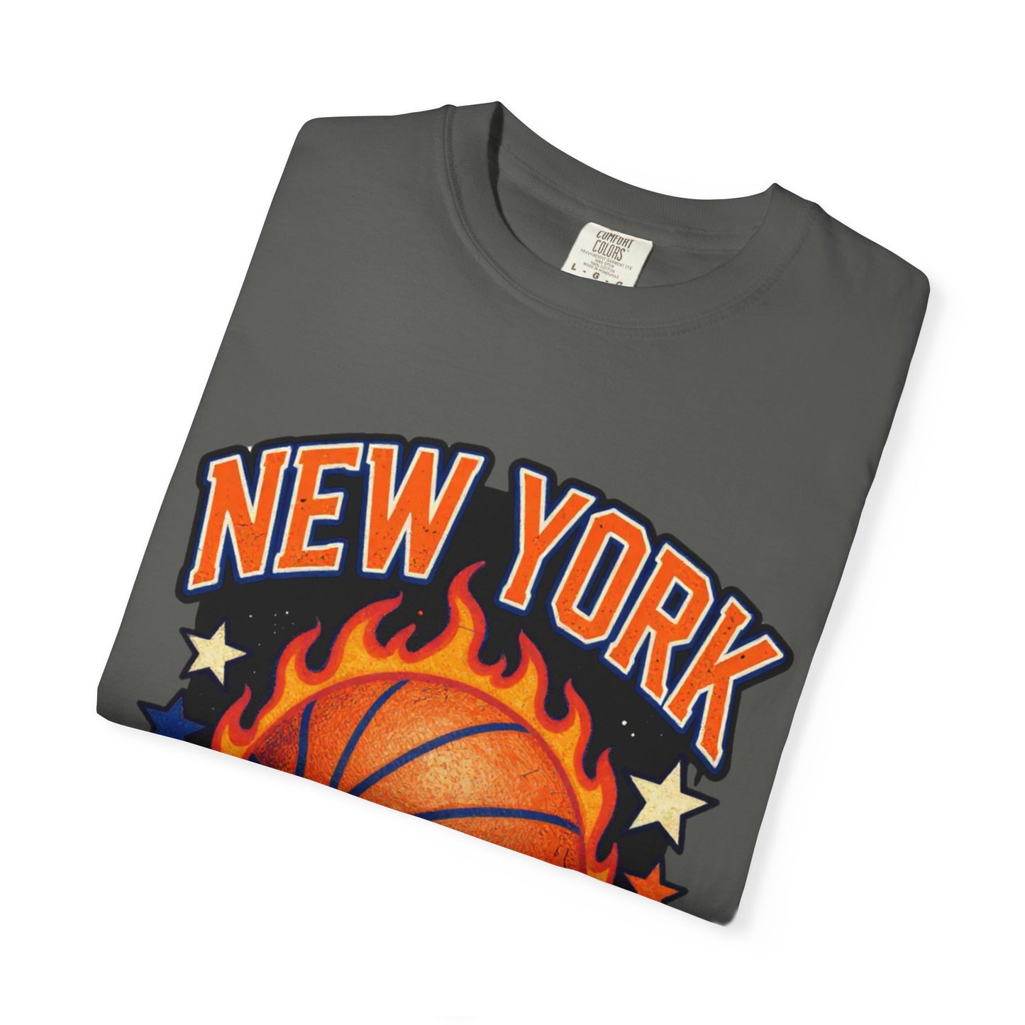 New York Basketball Flame Tee