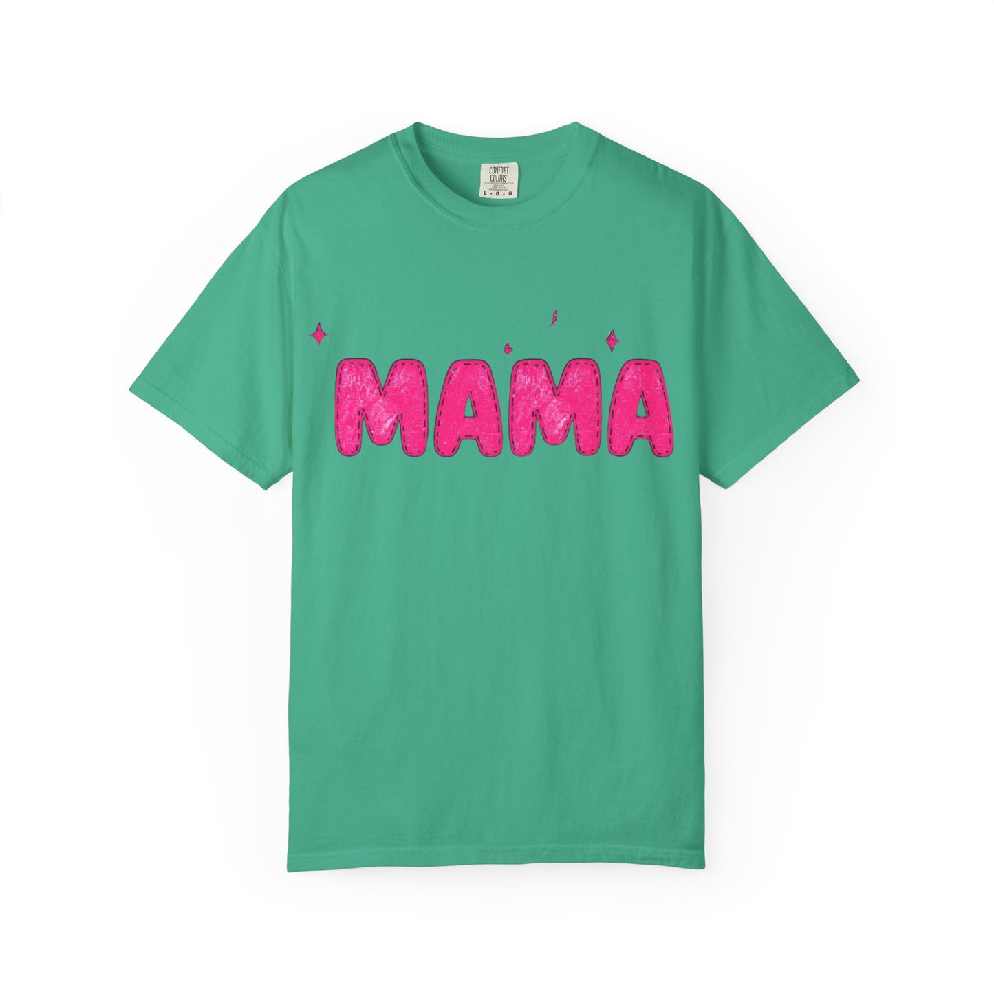 Mama Glitter Puff Graphic Tee