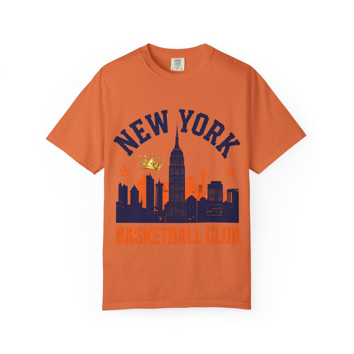 New York Basketball Club T-Shirt — Skyline, Crown & Team Graphic